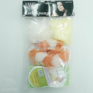 Bath Sponge Set (Bath Spong Bath Mesh Flower Shower Cap Bath Spong Belt)