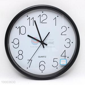 Simple White Ground Round Wall Clock