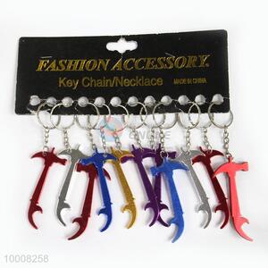 Wholesale Fashion Key Chain/Key Ring With Bottle Opener