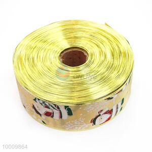 Wholesale Father Christmas Satin Ribbon 