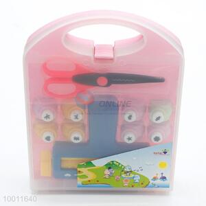 Scissors Craft Punch Stationery Set DIY Making Card Album for Kids