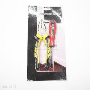 2pcs Hardware Tools Set Of Pincer Plier And Screwdriver