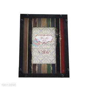 Wholesale Color Streak Wooden Photo Frame/Picture Frame