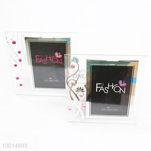 Fashionable Style Beaded Glass Photo Frame