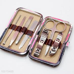 Fashion Stainless Steel Women 7Pcs/Set Manicure Set Beauty Tools