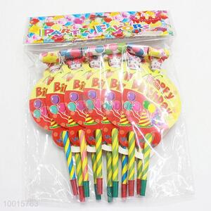 Party Decoration Paper Trumpet Toys Wholesale 12pcs/bag