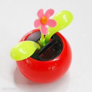 Car decoration solar dancing flower toys