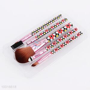 Wholesale High Quality New Arrival Professional 5Pieces a Set Long Handle <em>Makeup</em> <em>Brush</em>