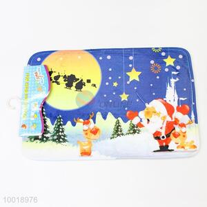 Christmas Pattern Polyester Bath Mat