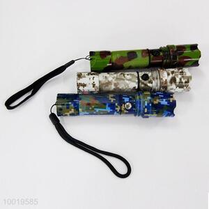 500m Cheap Camouflage Waterproof Strong Light Flashlight