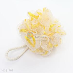 Yellow Mesh Bath Ball/Bath Spong