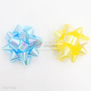 Hot Sale Holiday Gift Star Shape PET/PP Pull Flower Ribbon