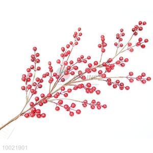 Artificial Plant/Simulation Plant with Little Red Fruits