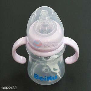 210ml High Quality Light Purple Feeding-bottle, Silicone Nipple PP Bottle Material