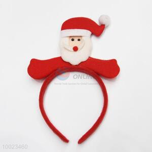 Hot Sale Cute Santa Claus Head Non-woven Christmas Party Head Band