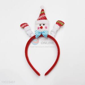 Hot Sale Cute Snow Man Head Non-woven Christmas Party Head Band