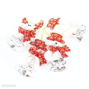 Hot Sale Cheap Christmas Snow Flower Bear Small Cute Lively Cloth Pendant