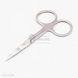 Crooked Acumination Head Stainless Steel Eyebrow Scissors