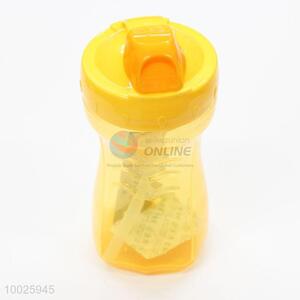 High Quality Transparency Sports 360ML Bottle With Straw And Strap