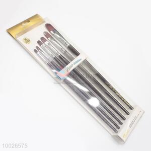 Utility Round Head Paintbrushes Set of 6pcs