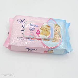 Good quality skincare wet baby wipe