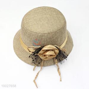 Women flower decoration hats sun caps wholesale