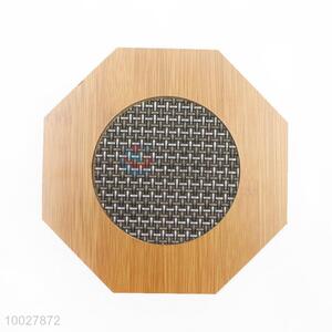 Octagon Shaped Kitchen Supplies Wooden Placemat