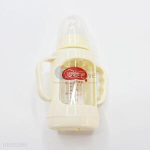 Good Quality 120ML Double Handle Glass Baby Feeding-bottle