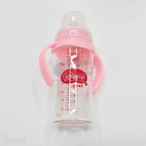 Good Quality 240ML Double Handle Glass Baby Feeding-bottle