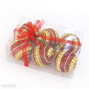 Red Christmas Tree Decoration Promotional Christmas Ball