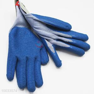 Blue <em>Latex</em> Coated Antistatic Protective Working/Safety <em>Gloves</em>