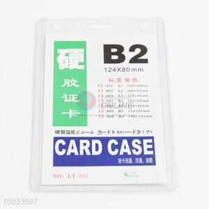 Cheap price B2 pvc card case id card holder