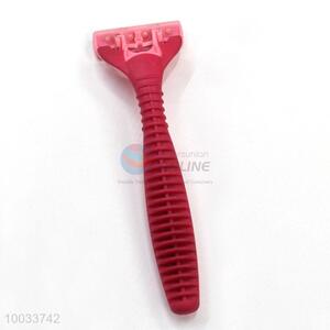 1 set plastic/stainless steel pink steel shaver