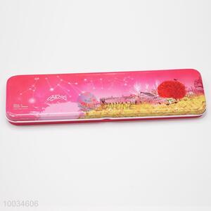 Wholesale cute student iron pencil case