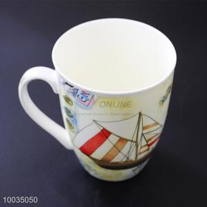 High Quality Cartoon Pattern Ceramic Cup/Coffee Mug