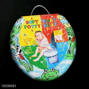 Cartoon soft baby potty seat