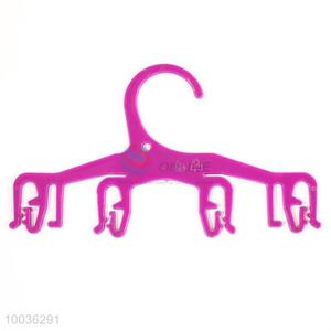 15.5*9CM New Design Rose Red Plastic Hanger, Clothes Rack