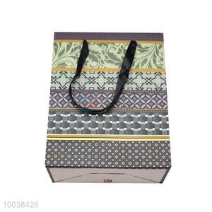 23*18*10cm Hot Selling Gold Blocking Gift Bag/Paper Bag