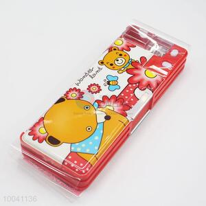 23*9*3CM Cartoon Bear Pattern School Pencil Box