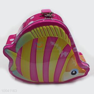 Fish Shape Iron Money Box