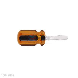 Short handle mini screw driver