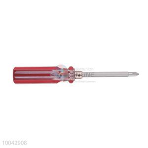 6mm*100mm Red Handle Straight Screwdriver/Cross Screwdriver