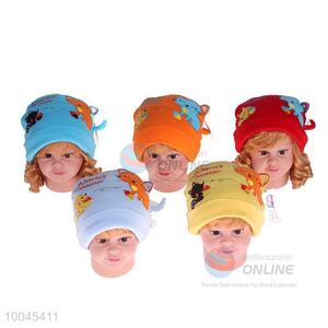 5colors cotton toddler hats/winter hat for baby