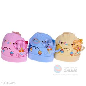 3colors soft hat/newborn hats for girls