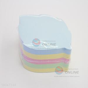 Multiple Quantity Leaf Sticky Note Pad With Colorful Pages/Sticky Notes