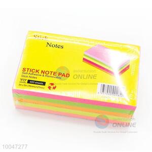 5 Colors Rectangle Paper Post-it Notes/Sticky Notes/Memo Pad