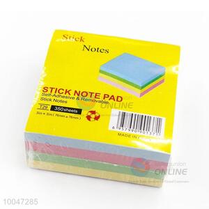 Candy Color Self-adhesive Square Post-it Notes/Note Paper