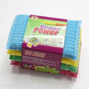 Wholesale 4Pcs Multipurpose Scouring Pad