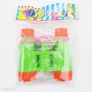 Hot Sale 10.5*3.5*10cm Plastic Games Toys, Green&Orange Telescope for Children