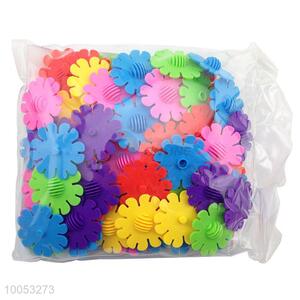 New Design Colourful Building Blocks Toys, Plastic Eucational DIY Sunflowers